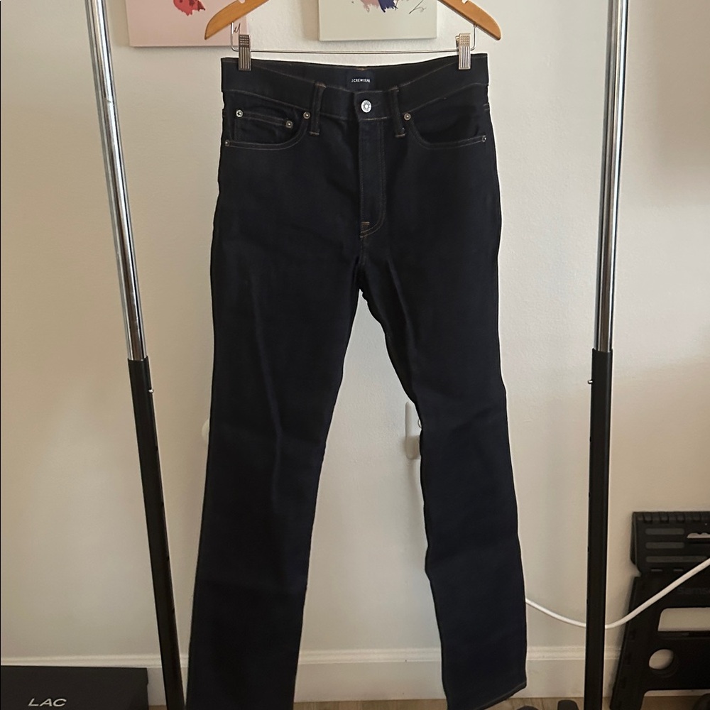 JCrew Midnight Black Jeans